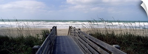 Boardwalk on the beach, Nokomis, Sarasota County, Florida,