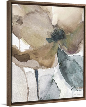 Watercolor Poppy I