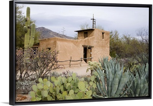 Adobe Mission, De Grazia Gallery in the Sun, Tucson, Arizona