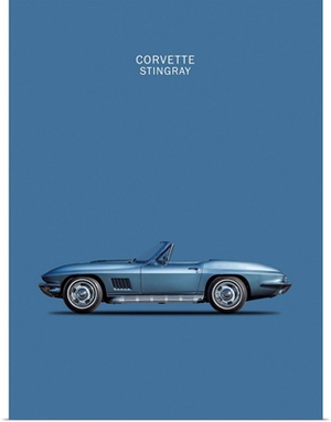 Corvette Stingray 1967 Blue