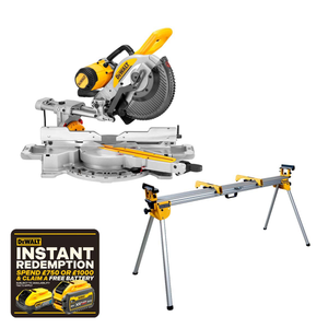 DeWalt DWS727 250mm Mitre Saw with DE7023 Saw Stand 1675W 240V