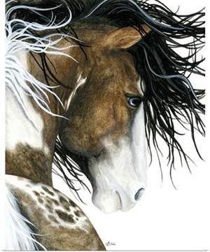 Majestic Pintaloosa Horse