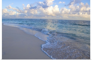 Dominican Republic, La Altagracia, Punta Cana, Bavaro Beach, sunrise