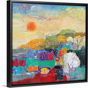 Colours of Summer 2014 acrylic/ paper collage