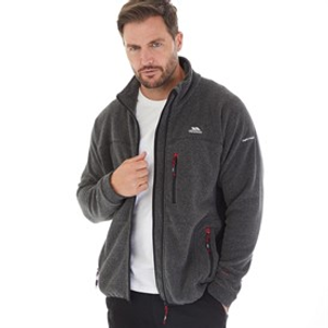 Trespass Mens Jynx Fleece Jacket Black
