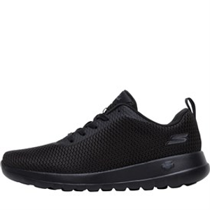 SKECHERS Womens GOwalk Joy Paradise Trainers Black/Black
