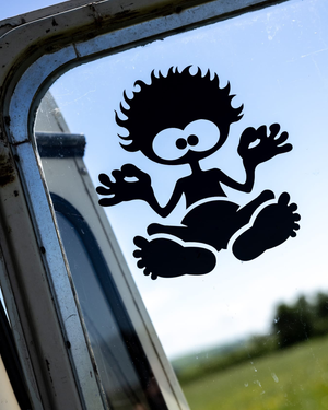 Tok Icon Sticker Black