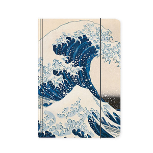 Chemise à élastique Katsushika Hokusaï - Sous la grande vague au large de la côte à Kanagawa, 1830-1832 - A4