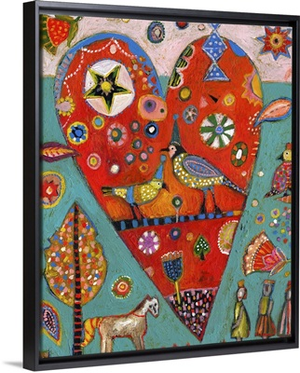 Love Birds Heart