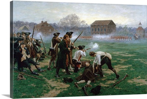 The Battle of Lexington, 19th April 1775, 1910