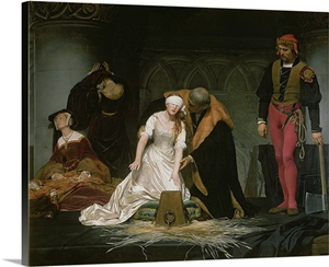 The Execution of Lady Jane Grey, 1833