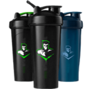 Mr Supplement Super Shaker (700mL Solid Range Jet Black)