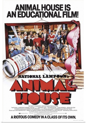 Animal House, British Poster Art, 1978