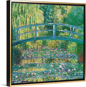 Waterlily Pond Green Harmony, by Claude Monet, 1899. Musee d'Orsay, Paris, France