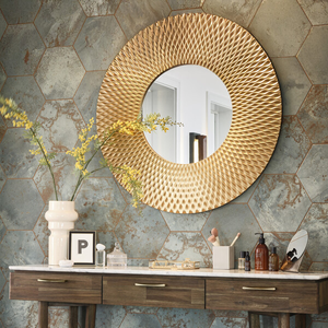 Evelyn Wall Mirror - Gold