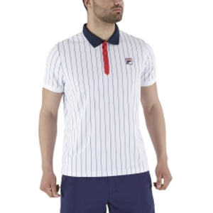 Fila Stripes Polo - White Stripes