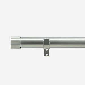 28mm Allure Classic Brushed Steel End Cap Eyelet