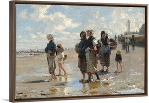 The Oyster Gatherers Of Cancale, 1878