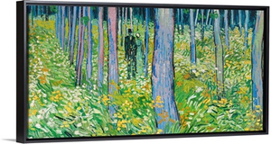 Undergrowth With Two Figures, 1890