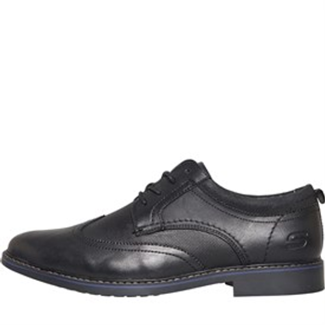 SKECHERS Mens Bregman Modeso Shoes Black