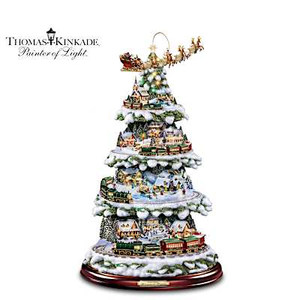 Thomas Kinkade Wonderland Express Christmas Tree