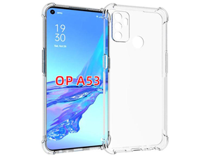Gel Case with Bumper Edges for OPPO A53s/A53 (2020) - Clear
