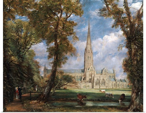 Salisbury Cathedral from the Bishop's Grounds