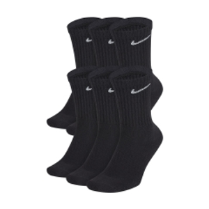 Nike Everyday Cushion Crew x 6 Calze - Black