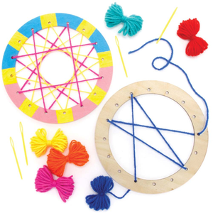 Houten weefcirkelsets 