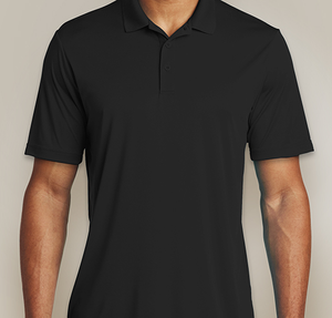 Sport-Tek Competitor Lightweight Performance Polo - Embroidered - Black