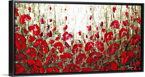 Red Poppies Landscape