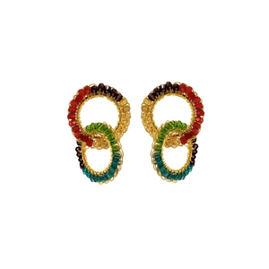 Multicolor Nova Handmade Earrings