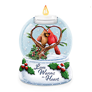 Love Warms The Heart Water Globe