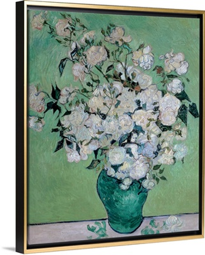 A Vase of Roses, 1890