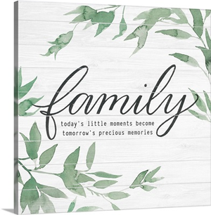 Family on Shiplap I