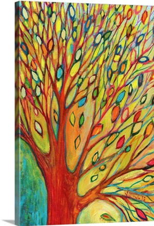 Rainbow Tree In Autumn