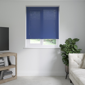 Ultra Marine Blue Venetian Blinds 25mm