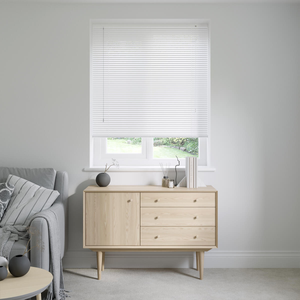 Matt White Venetian Blinds 25mm