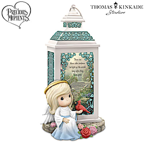 Precious Moments Thomas Kinkade A Light So Great Lantern