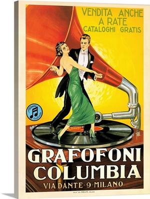 Grafofoni Columbia, 1920 ca