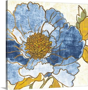 Camilles Peony I Indigo