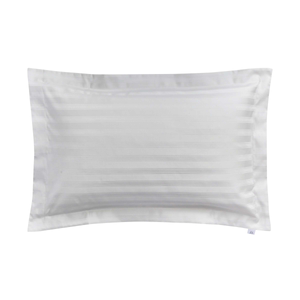 Adan Oxford Pillowcase, Silver