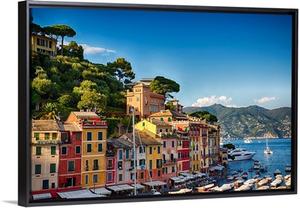 Colorful Harbor Houses in Portofino, Liguria, Italy
