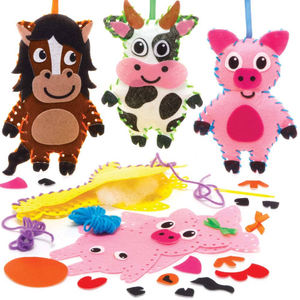 Farm Animal Sewing Kits
