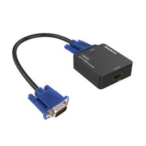 VGA to HDMI Converter with Audio Full HD 1080p CM201