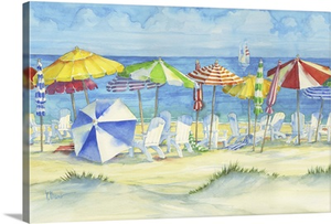Watercolor Beach