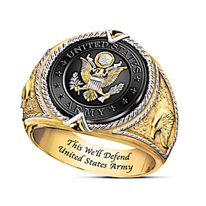 This We'll Defend Ring Size 14.5