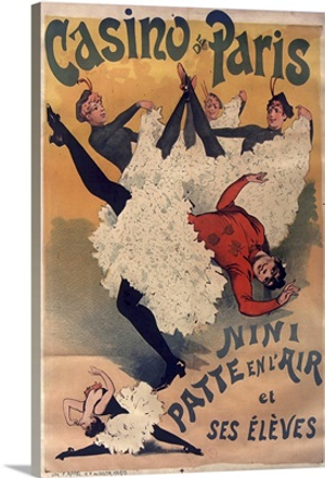 Casino de Paris - Vintage Cabaret Advertisement