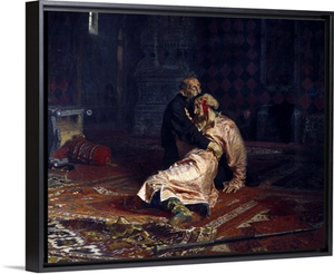 Ivan the Terrible and his son Ivan on Nov. 16, 1581