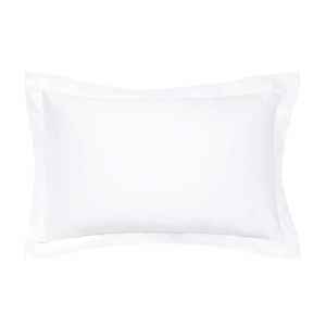 1000 Thread Count Egyptian Cotton Oxford Pillowcase, White